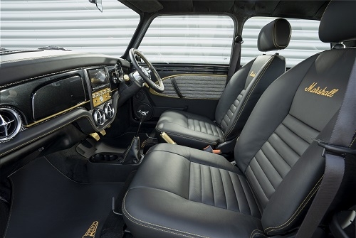 David Brown Automotive partners with Marshall Amplification to create ultra-exclusive Mini Remastered Marshall Edition