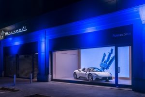 Maserati unveils its world's first new store concept