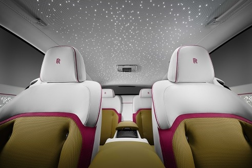 Rolls-Royce unveils Spectre, the brand's first entirely electric vehicle.