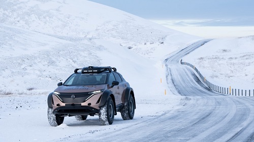 Adventure-ready Nissan Ariya unveiled for epic Pole to Pole expedition