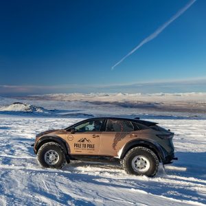 All-electric Nissan Ariya to go from Pole to Pole - Iceland Testing