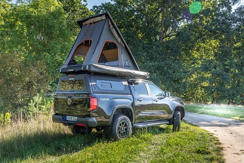VW Amarok as camper van