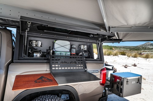 VW Amarok as camper van