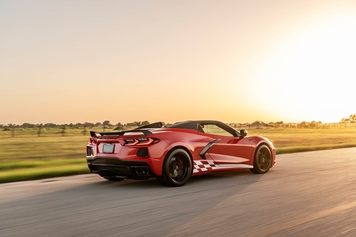 Hennessey Unleashes 708 Horsepower Supercharged 'H700' C8 Corvette Convertible