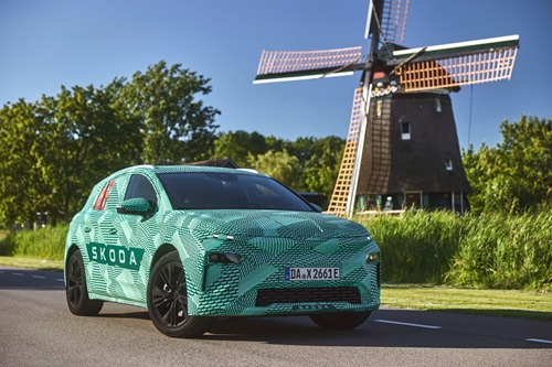 The all-electric Škoda Elroq