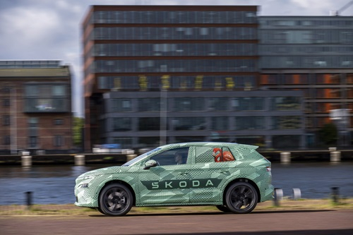 The all-electric Škoda Elroq