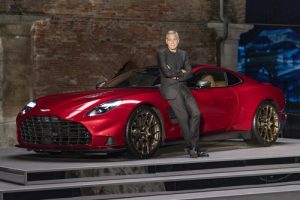 Aston Martin Vanquish Unveil Event - George Clooney